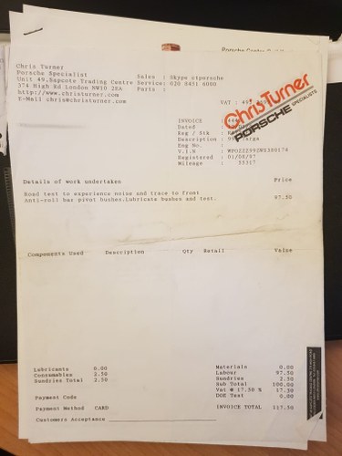 1998 Porsche 911 Targa (993) For Sale (picture 119 of 148)