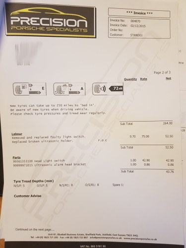 1998 Porsche 911 Targa (993) For Sale (picture 136 of 148)