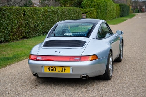 1996 Porsche 911 Targa Tiptronic S (993) In vendita (immagine 20 di 146)