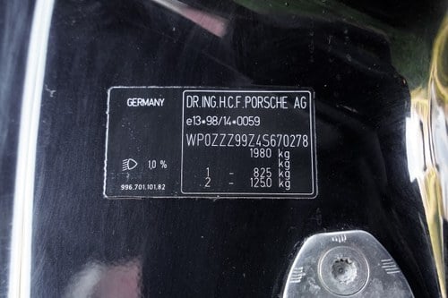 2003 Porsche 911 Turbo Cabriolet (996) Te koop (foto 133 van 235)