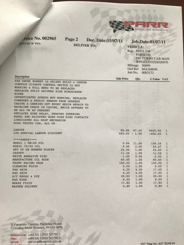 1987 Porsche 911 (930) Turbo Cabriolet à vendre (picture 101 of 108)