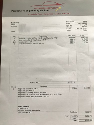 1987 Porsche 911 (930) Turbo Cabriolet à vendre (picture 104 of 108)