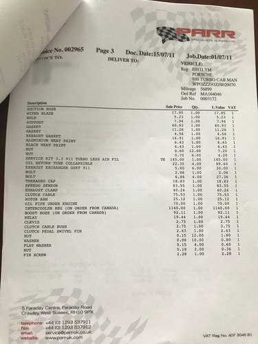 1987 Porsche 911 (930) Turbo Cabriolet à vendre (picture 100 of 108)