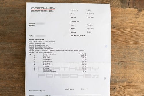 1987 Porsche 911 Turbo (930) à vendre (picture 167 of 222)