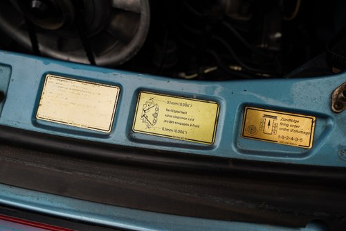 1986 Porsche 911 Carrera Sport Te koop (foto 205 van 250)