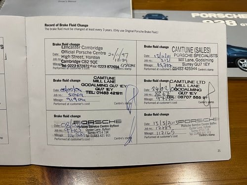 1994 Porsche 928 GTS Manual For Sale (picture 64 of 76)