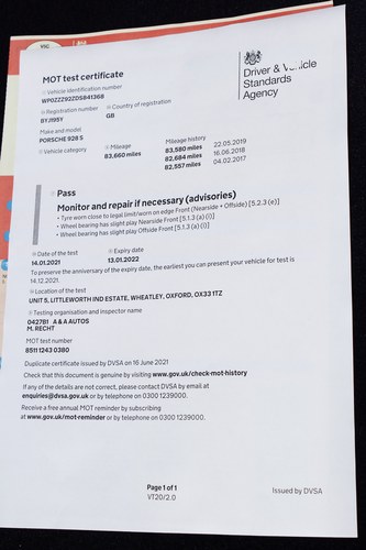 1983 Porsche 928 S Te koop (foto 71 van 82)