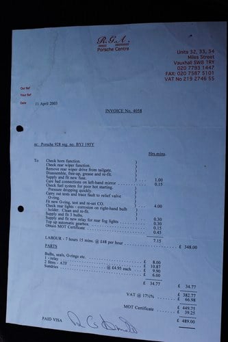 1983 Porsche 928 S Te koop (foto 75 van 82)