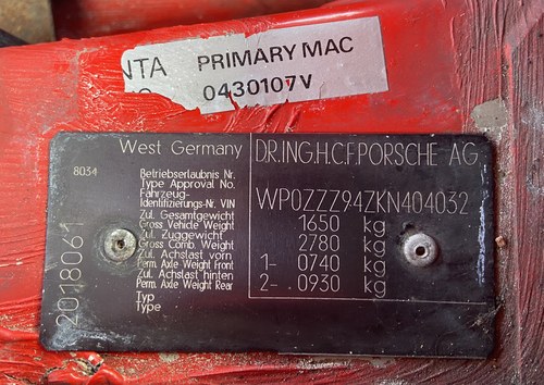 1989 Porsche 944 Lux zum Verkauf (Bild 115 von 136)