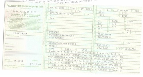 1989 Porsche 944 S2 Targa En venta (imagen 55 de 57)