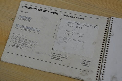 1990 Porsche 911 (964) Carrera 4 cabriolet à venda (imagem 138 de 144)