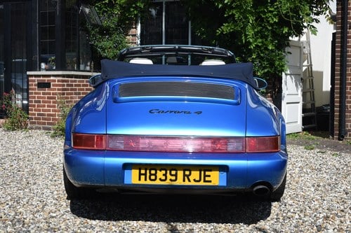 1990 Porsche 911 (964) Carrera 4 cabriolet à venda (imagem 11 de 144)