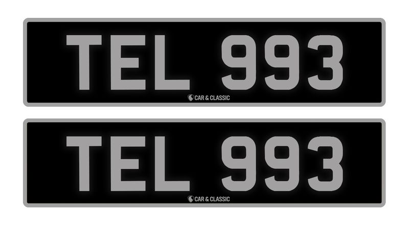 PRIVATE REG PLATE - TEL 993 For Sale (picture 1 of 3)