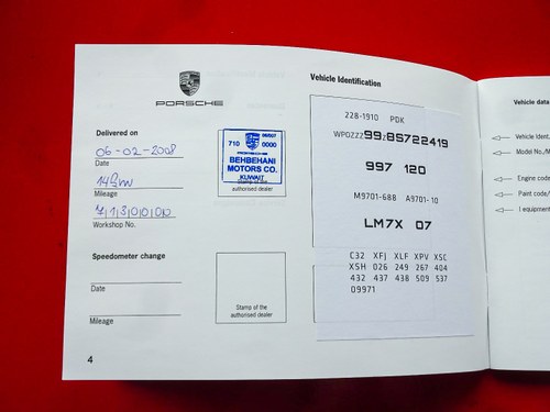 2008 Porsche 911 Carrera S Coupe (997) LHD For Sale (picture 84 of 86)