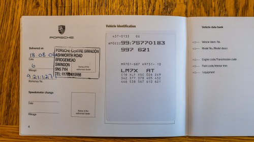 2006 Porsche 997 C4S Convertible à vendre (picture 166 of 174)