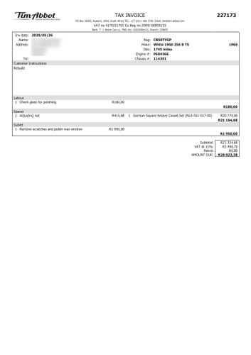 1960 Porsche 356B Coupe RHD For Sale (picture 129 of 171)