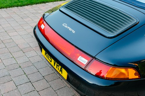 1995 Porsche 911 Carrera Cabriolet 993 till salu (bild 135 av 260)