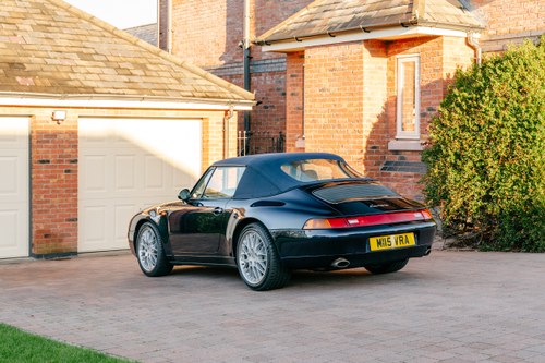 1995 Porsche 911 Carrera Cabriolet 993 till salu (bild 14 av 260)