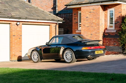 1995 Porsche 911 Carrera Cabriolet 993 till salu (bild 25 av 260)