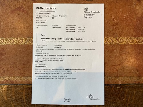 2002 Porsche 911 (996) Targa Tiptronic S En venta (imagen 168 de 170)