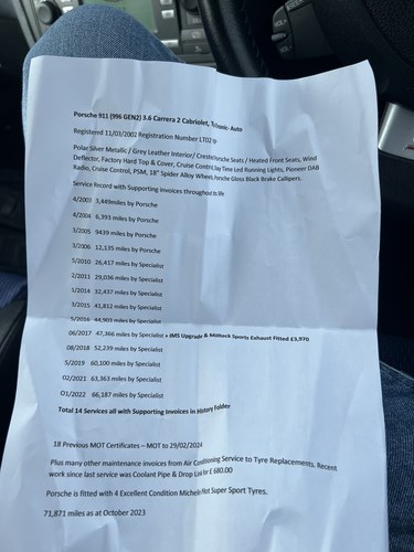 2002 Porsche 911 (996) Carrera 2 Cabriolet à venda (imagem 236 de 246)