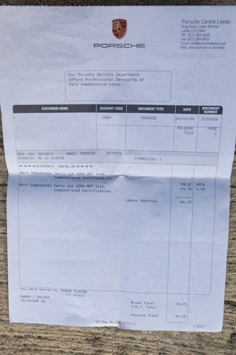 2003 Porsche Boxster 3.2 S For Sale (picture 167 of 168)