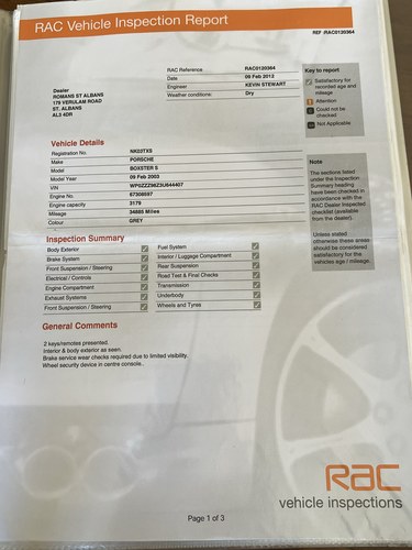 NO RESERVE - 2003 Porsche Boxster S à vendre (picture 189 of 195)