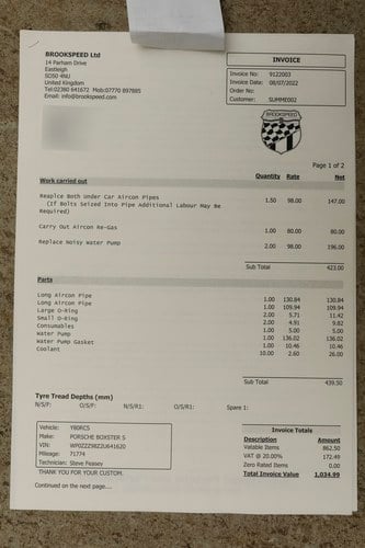 2002 Porsche Boxster S For Sale (picture 163 of 170)