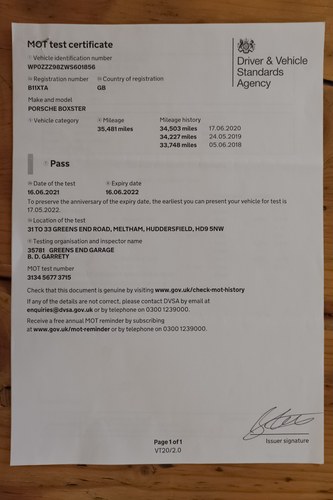 1997 Porsche Boxster In vendita (immagine 185 di 197)