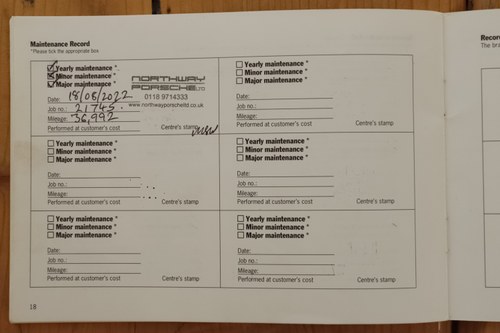 1997 Porsche Boxster In vendita (immagine 178 di 197)