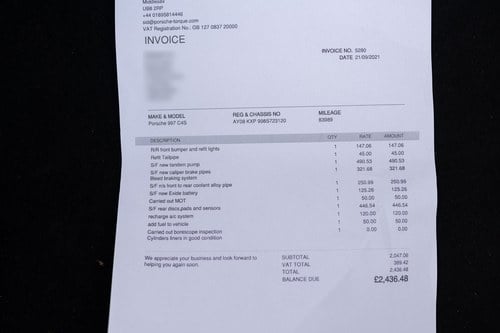 2008 Porsche 911 Carrera 4S (997.1) For Sale (picture 190 of 200)