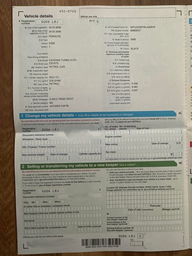 2006 Porsche Cayenne Turbo S In vendita (immagine 224 di 225)