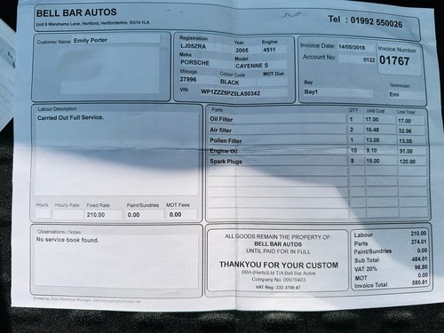 2005 Porsche Cayenne S Tiptronic In vendita (immagine 199 di 199)