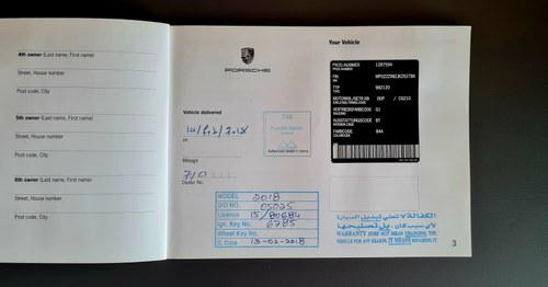 2018 Porsche Cayman 718 Coupe LHD For Sale (picture 92 of 94)