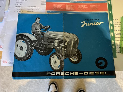 1962 Porsche Diesel Junior 109 Tractor à vendre (picture 126 of 129)
