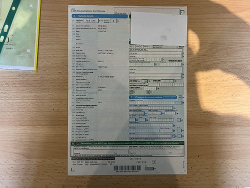 1962 Porsche Diesel Junior 109 Tractor à vendre (picture 113 of 129)