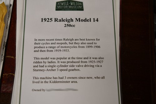 1925 Raleigh Model 14 Te koop (foto 41 van 43)