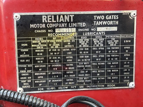 1972 Reliant Scimitar SE5 GTE zum Verkauf (Bild 237 von 249)