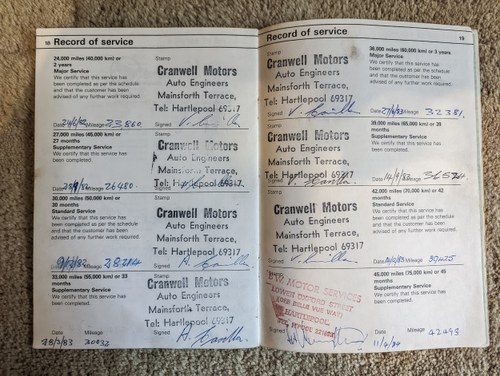 NO RESERVE - 1980 Reliant Scimitar GTE SE6B In vendita (immagine 149 di 160)