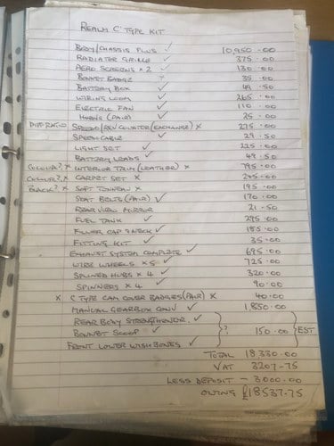 1985 Realm Replica Jaguar C-Type à vendre (picture 105 of 108)