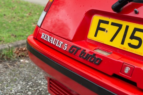 1988 Renault 5 GT Turbo For Sale (picture 133 of 190)