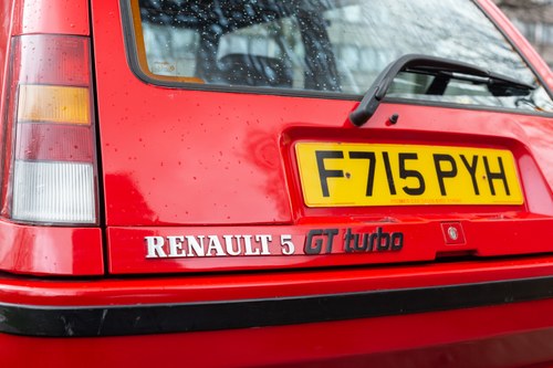 1988 Renault 5 GT Turbo For Sale (picture 128 of 190)