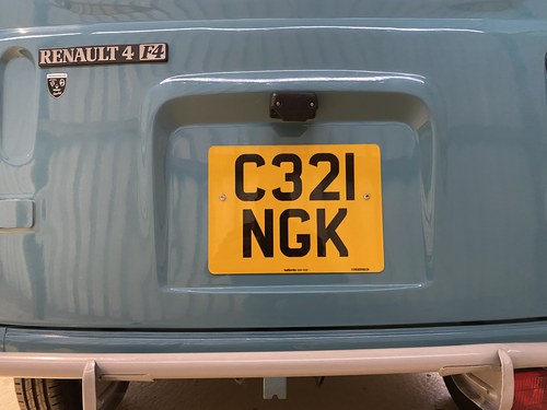 1986 Renault 4 F4 Van LHD (Type R 2106) In vendita (immagine 202 di 271)