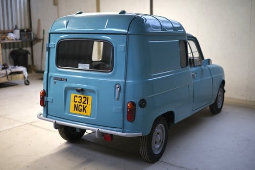 1986 Renault 4 F4 Van LHD (Type R 2106) In vendita (immagine 10 di 271)