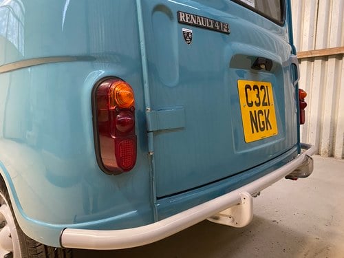 1986 Renault 4 F4 Van LHD (Type R 2106) In vendita (immagine 199 di 271)