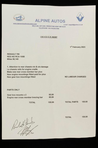 1964 Renault 8 Gordini LHD In vendita (immagine 170 di 187)