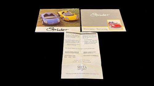 1997 Renault Sport Spider Right-hand drive In vendita (immagine 167 di 173)