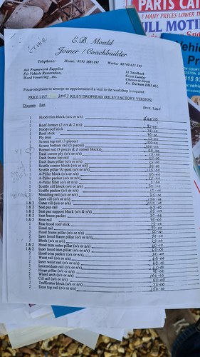 1950 Riley RMD Drophead zum Verkauf (Bild 157 von 157)