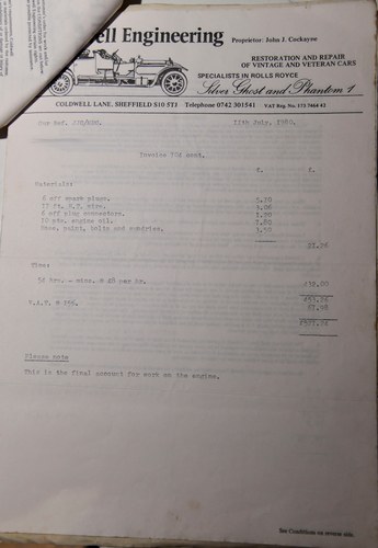 1937 Rolls-Royce 25/30 Barker Six Light Limousine In vendita (immagine 102 di 115)