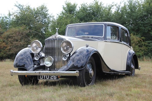 1937 Rolls Royce 25/30 Mann Egerton Saloon En venta (imagen 3 de 112)